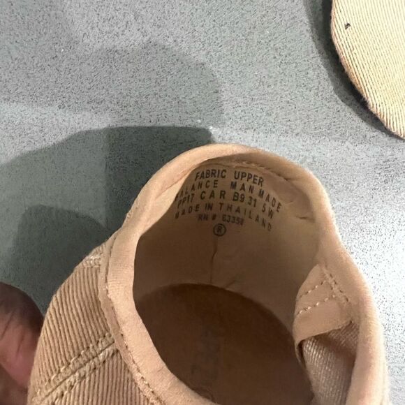 Kids' CAPEZIO Caramel Beige Slip On Shoe - Picture 4 of 8